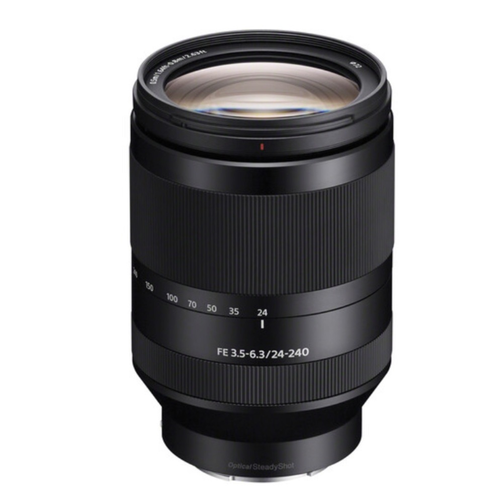 Sony FE 24-240mm f/3.5-6.3 OSS Lens plus accessories EUC